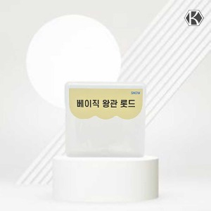 [스노우] 베이직왕관롯드(5쌍) Y형펌스틱포함 속눈썹펌롯드